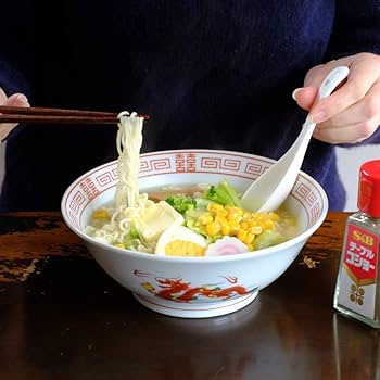 瀬戸焼　ラーメン鉢　12個まとめ売り　昭和中期 楽天市場】ラーメン どんぶり 赤巻三龍68寸高台丼 龍口開け 鳴門